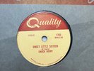 CHUCK BERRY SWEET LITTLE SIXTEEN QUALITY 78 RPM JUKEBOX