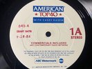 7/28/84 CASEY KASEM American Top 40  PRINCE Cars VAN HALEN Bruce RATT 4LP #843-4