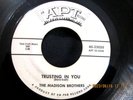 MADISON BROTHERS Trusting In You / What's The Matter, Baby Doo Wop Rock 45 1960