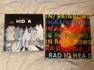 Radiohead Kid A 2 10” LP and In Rainbows Vinyl Records