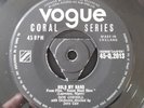 Don Cornell - Hold My Hand backed with I'm Blessed. Vogue Coral Thick tri