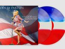DOLLY PARTON FOR GOD AND COUNTRY VINYL NEW  LIMITED 2000 RED WHITE BLUE LP ****