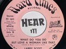 Obscrure Country Bopper Lonesome Hook 45 LARRY SCOTT What Do You HARD TIMES hear