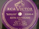 HEARTona La Negra Estas Equivocado Mentiras Tuyas RCA Victor 83846 Latin 78RPM