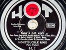 Tany's Hot Club : Farewell Blues / Honeysuckle rose DISQUE 78 tours rpm HOT H 1