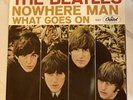 The Beatles Nowhere Man 45 Picture Sleeve NM- east coast Scranton press