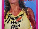 BON JOVI SLIPPERY WHEN WET MERCURY 28PP1025 JAPAN VINYL LP