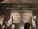 Ultravox - Monument LP Fully SIGNED / AUTOGRAPHED