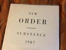 NEW ORDER   SUBSTANCE 1987 QWest Original Club Edition Vinyl Record W1-25621 /VG