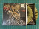 Cattle Decapitation Death Atlas Metallic Gold With Black Splatter Pestilence