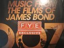 MUSIC FROM THE FILMS OF JAMES BOND - 2-LP - GOLD - CITY/PRAGUE..ORCHESTRA - NEW