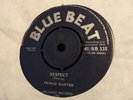 PRINCE BUSTER - RESPECT BLUE BEAT BB 335 WITH FULL AUDIO  SKA REGGAE