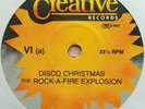 1982 DISCO CHRISTMAS 45 Showbiz Pizza Rock-Afire Explosion rock-a-fire BILLY BOB