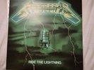 Metallica Ride The Lightning vinyl - Green Cover