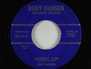 Rockabilly 45 - Rudy Hansen - Saturday Jump - Rudy Hansen
