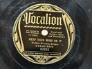 Hokum Boys – Gonna Get It / Keep Mind On It Pre-War Blues Washboard Vocalion 78
