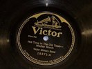 VICTOR  18371  HOT TIME IN THE OLD TOWN  VICTOR MILITARY BAND  78 RECORD