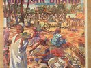 ABDULLAH IBRAHIM / DOLLAR BRAND - African Marketplace ELEKTRA signed JAZZ LP wlp