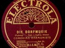 COMEDIAN HARMONISTS Die Dorfmusik / Jetzt trinken wir noch...  Schellack   S7924