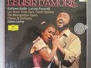 A509 Donizetti L'Elisir D'Amore Battle Pavarotti Levine 2LP DGG 429 744 SEALED