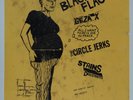 BLACK FLAG / STAINS / DESCENDENTS 19 Sep 1980 concert poster 8.5