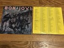 BON JOVI   SLIPPERY WHEN WET LP (1986) ORIG PRESS EX YELLOW MERCURY 830 264-1