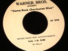 Come Back Charleston Blue 45 Warner Brothers Radio Spots 1972