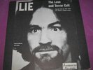 CHARLES MANSON - LIE - THE LOVE & TERROR CULT - AWARENESS UK 1970 ORIGINAL RARE