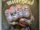 Motorhead Iron Fist Sterling Vinyl LP. 1982 Original. Plays VG+. VG Cover.