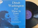 VERVE Netherlands  MONO Audiophile 180g LP DINAH WASHINGTON FOR THOSE IN LOVE