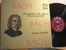 VOX VBX 15 GASPAR CASSADO JS Bach 6 Cello Suites 3LP RVG 1960 VG++ TO NM,NM