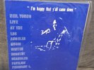 NEIL YOUNG 'I'M HAPPY THAT Y'ALL CAME DOWN' - LIVE - Single Bootleg LP, Vintage