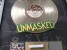 Kiss Unmasked  Gold RIAA Platinum  Award