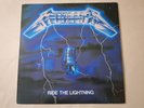 Metallica Ride the Lightning Orig Roadrunner Europe 1984 LP