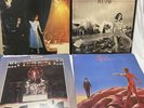 4 RUSH Vinyl Records Exit Stage Left Permanent Waves Hemispheres All the World
