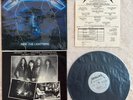 METALLICA Ride The Lightning LP 1984 ORIGINAL Megaforce LABEL Merch IN SHRINK