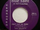 * H.M. SUBJECTS Don't Put Me Down 1st Press GARAGE ROCK FUZZ Blue Saint 45 Hear