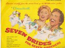 Rare-Seven Brides For Seven Brothers-1954-OST-2747-Australia Made-10'' Record LP