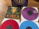 ANTHRAX - KINGS AMONG SCOTLAND  3 COLOURED VINYL LPs Near Mint Book Style Sleeve