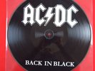 AC/DC Back In Black Picture Disc LP