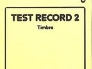 Test Record 2 (Timbre)