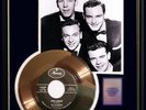 THE DIAMONDS GOLD RECORD  LITTLE DARLIN' 45 RPM NON RIAA AWARD RARE