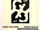 DAVID HOLLAND / DEREK BAILEY - IMPROVISATIONS - For Cello and Guitar - ECM 1013