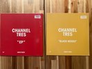 Channel Tres – EP - Red & White Split + Black Moses - Yellow & White Split