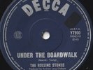 ROLLING STONES 45: UNDER THE BOARDWALK/WALKING THE DOG AUSSIE DECCA 7200 EX 1965