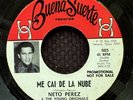 NETO PEREZ & THE YOUNG ORIGINALS El Ausente BUENA SUERTE 45 Tex Mex Tejano