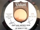 GRAINS OF SAND That's When Happiness Began / She Needs Me 60's GARAGE - PROMO NM