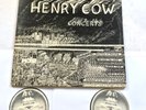 HENRY COW Concerts Double Vinyl LP Album 1976 Avantgarde