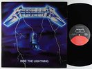 Metallica - Ride The Lightning LP - Elektra VG+