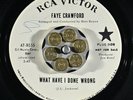 HEAR Faye Crawford What Have I Done Wrong / So Many Lies RCA PROMO NORTHERN SOUL
